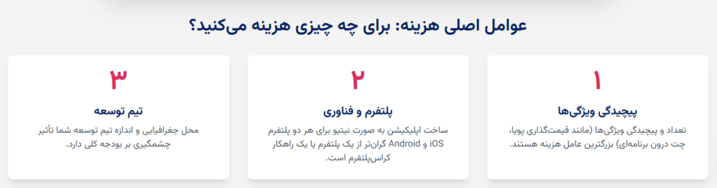 مدل‌های اصلی توسعه و برآورد هزینه